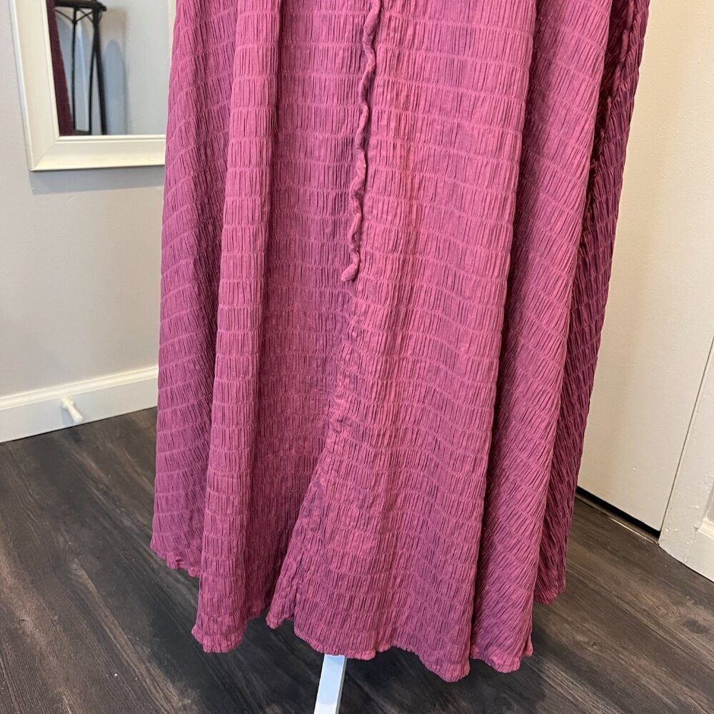 NWT Lulus Cue the Cuteness Mauve  Purple Twist Front Midi Dress, Size XS - Picture 8 of 16
